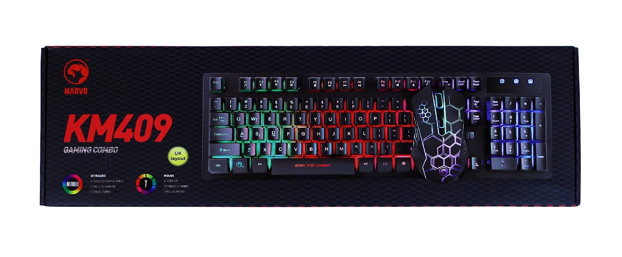 Marvo Scorpion KM409 Gaming Keyboard and Mouse